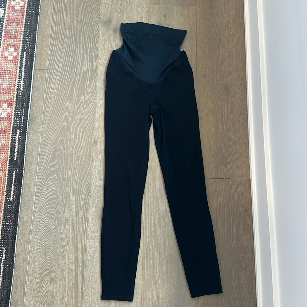 EUC Spanx Maternity Mama Ankle Jean-ish Leggings